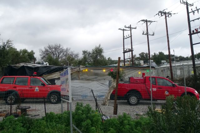 Λέσβος – Μόρια: Φωτιά σε σκηνή στο Κέντρο Υποδοχής