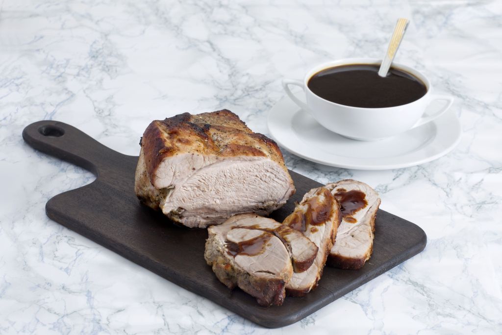 Χοιρινή σπάλα λεμονάτη στον φούρνο