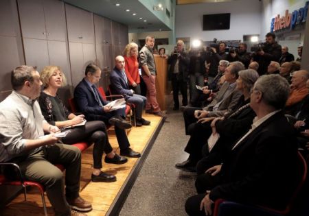 Κομμένο στα τρία το Ποτάμι για τη Συμφωνία των Πρεσπών