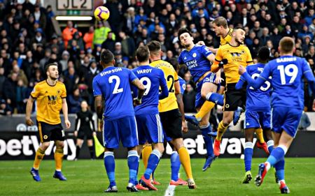 Ματσάρα με διπλή ανατροπή, η Γουλβς «δάγκωσε» τη Λέστερ