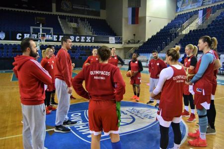 Η τελευταία προπόνηση του Ολυμπιακού πριν την Ντιναμό Κουρσκ (pics)