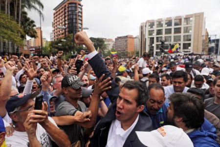ΝΔ: Αναγνωρίζει τον προσωρινό πρόεδρο της Βενεζουέλας
