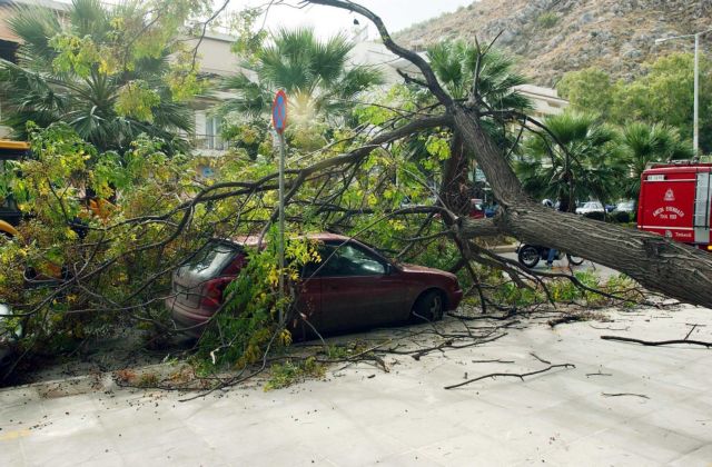 Κλήσεις στην Πυροσβεστική λόγω της κακοκαιρίας