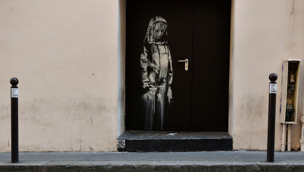 Έκλεψαν έργο του Banksy από το Bataclan