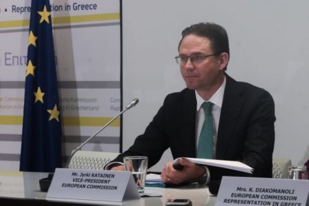 Katainen praises Greece on absorption of EU funding