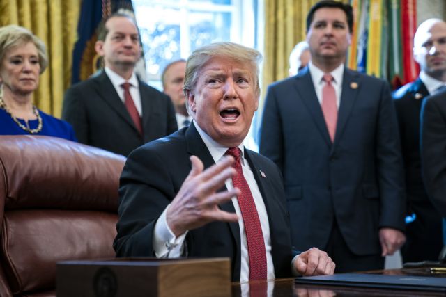 Τραμπ: Tο τείχος είναι τείχος