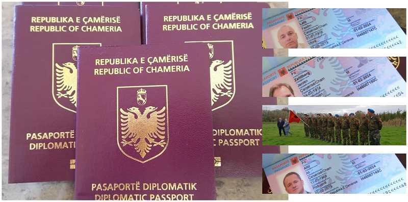 Προβάλλουν διεθνώς διαβατήρια της «Δημοκρατίας της Τσαμουριάς»