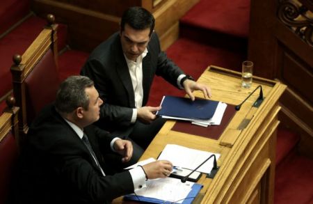 Kammenos calls Tsipras hitman, PM says he tried to topple him