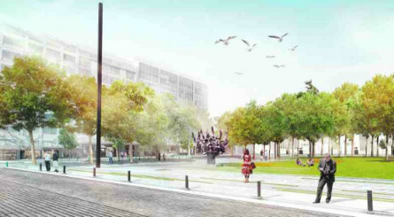 «Φρένο» στις εργασίες ανάπλασης της Πλατείας Ελευθερίας