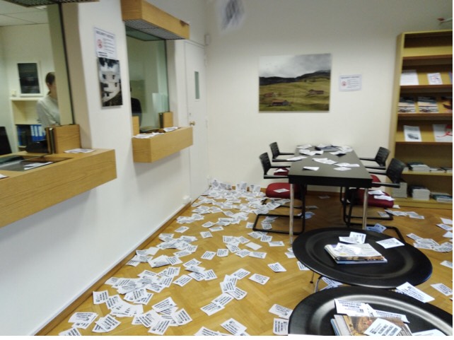 Επίθεση Ρουβίκωνα στην Πρεσβεία της Ελβετίας – 10 προσαγωγές