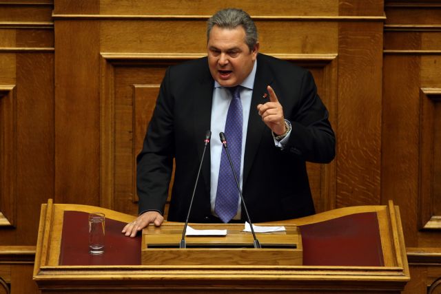 Καμμένος: Τα Σκόπια είναι υπόθεση 20 λεπτών