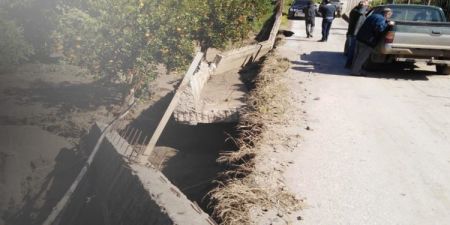 Χανιά: Η κακοκαιρία προκάλεσε ζημιές σε καλλιέργειες και οδικό δίκτυο