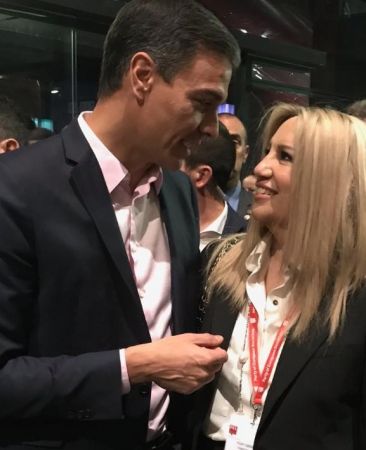 Η μάχη των ευρωεκλογών στη συνάντηση Γεννηματά-Σάντσεθ