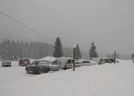 Τρίκαλα: Στο ένα μέτρο το χιόνι στο Περτούλι