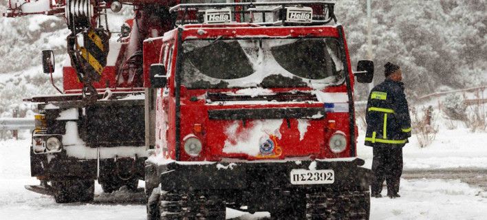 Κακοκαιρία : Απεγκλώβισαν τρεις ενήλικες και παιδί στην Καρδίτσα