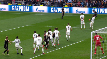 Ρεάλ – Άγιαξ : Η γκολάρα του Σένε από απίθανη γωνία λήψης