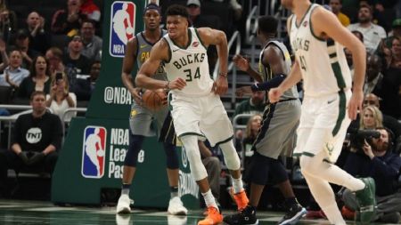 Το double double του Γιάννη κόντρα στους Πέισερς