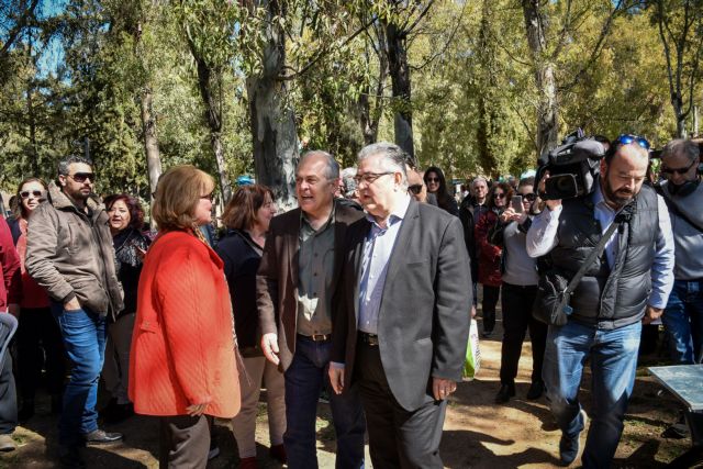 Στην Καισαριανή ο Δημήτρης Κουτσούμπας για τα Κούλουμα