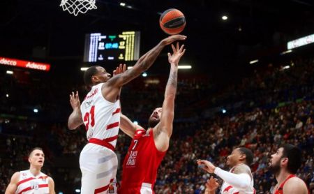 Βαθμολογία Euroleague : Στην 8η θέση ο Ολυμπιακός