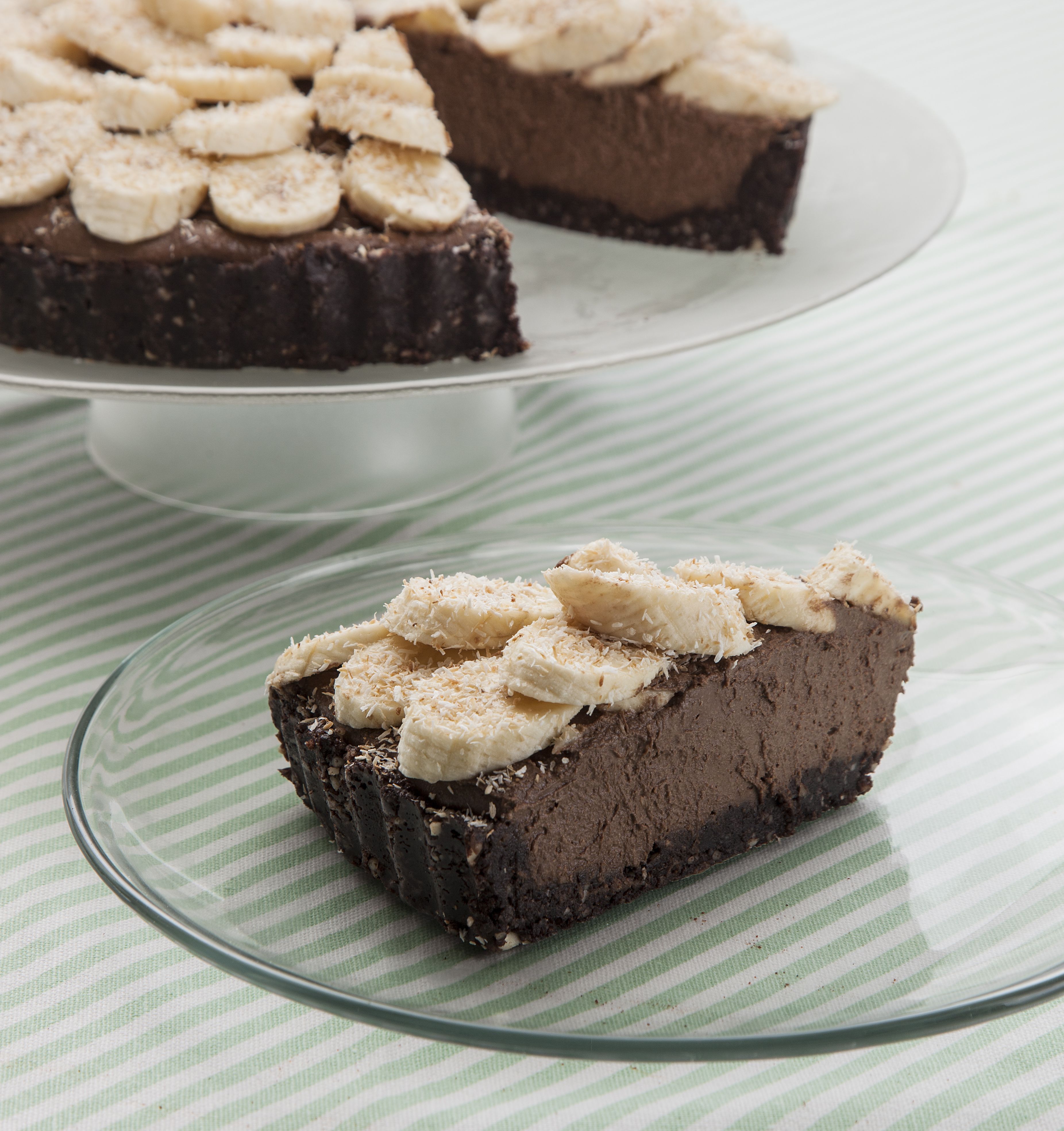 Vegan τούρτα σοκολάτας με αβοκάντο