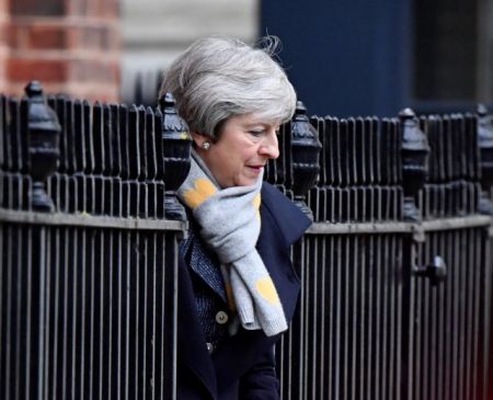 Αμφίβολη η Μέι για την τύχη της συμφωνίας για το Brexit στο κοινοβούλιο