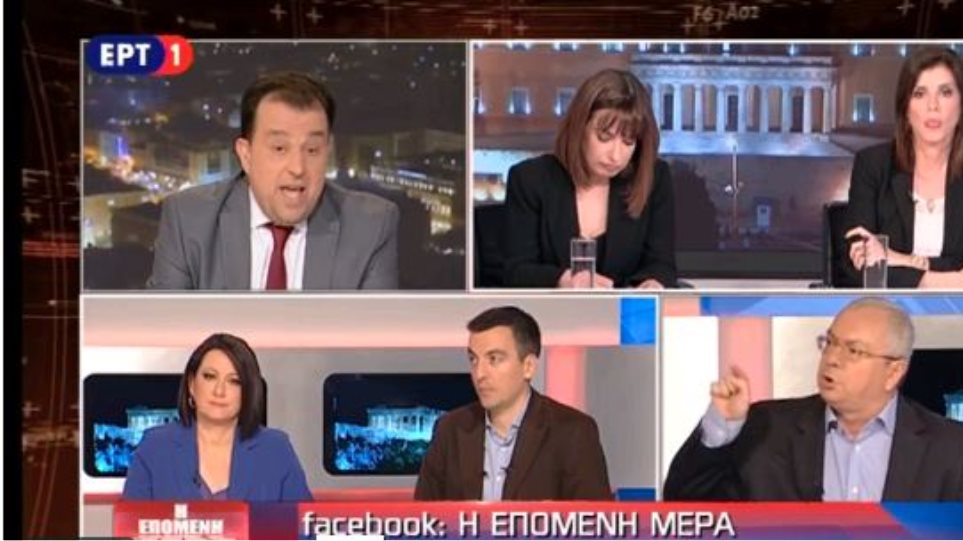 Αγριος τσακωμός Μαλέλη με Κοτρώτσο και Σβίγγου