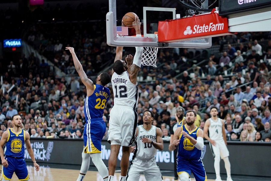 NBA : Oι Σπερς… πάτησαν και τους Γουόριορς, διπλά για Χιτ και Τζαζ