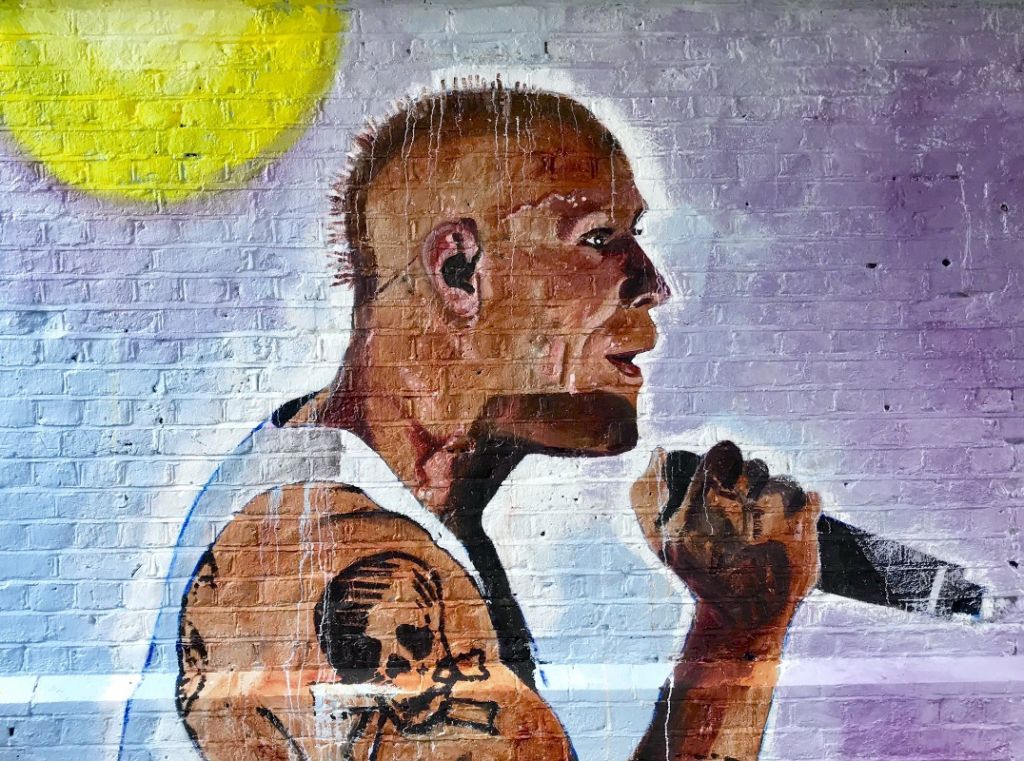 Τοιχογραφία στη μνήμη του Κιθ Φλιντ των «Prodigy»