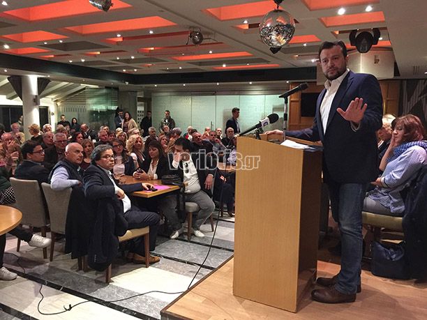 Βέροια: Αποδοκίμασαν ξανά τον Παππά  για τη συμφωνία των Πρεσπών