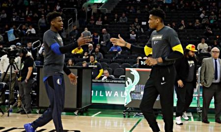 Γιάννης Αντετοκούνμπο: Συγχαρητήρια Κώστα, εύχομαι να ακολουθήσουν πολλοί πόντοι ακόμα