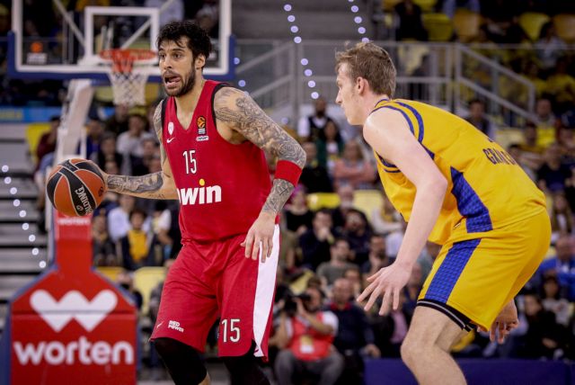 Βαριά ήττα του Ολυμπιακού από Γκραν Κανάρια