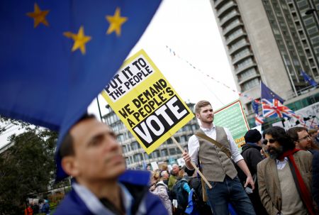 Πορεία στο Λονδίνο εναντίον του Brexit