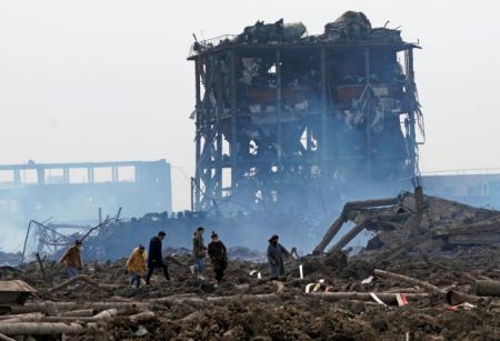 Κίνα: Στους 78 οι νεκροί από την έκρηξη στο χημικό εργοστάσιο