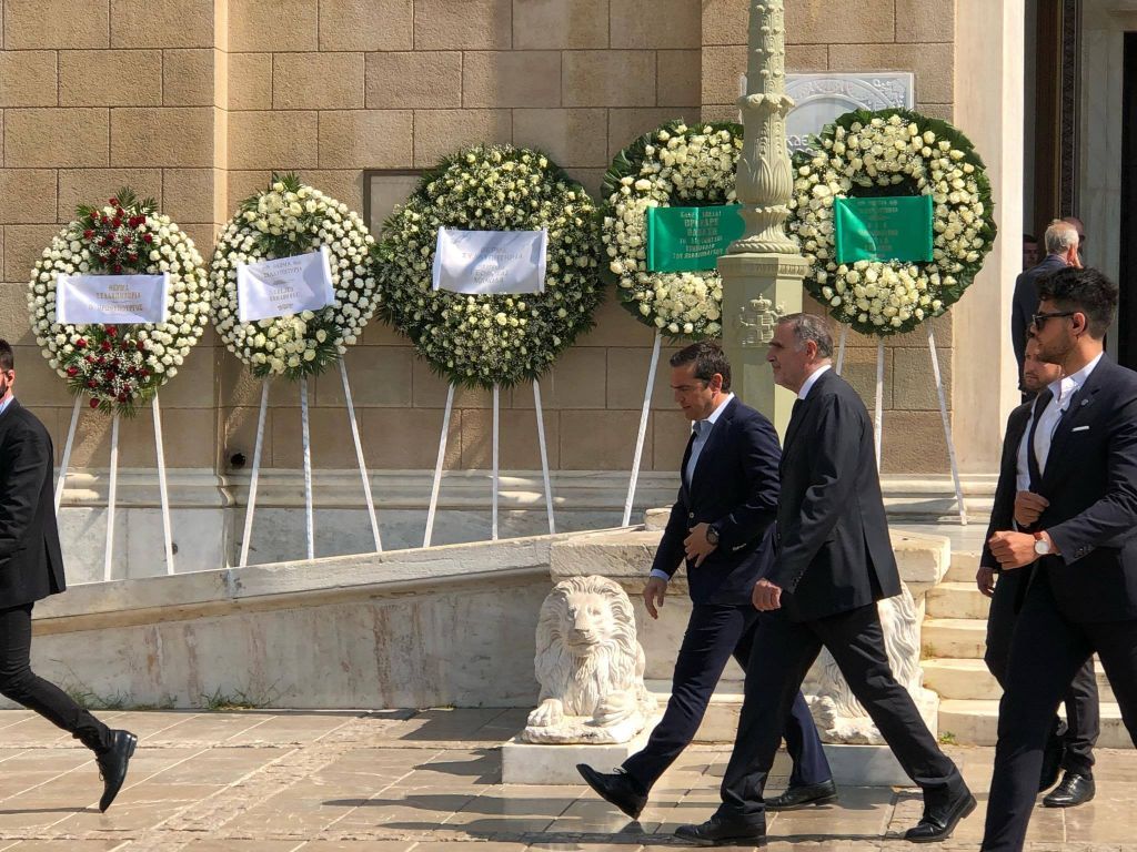 Θανάσης Γιαννακόπουλος : Παυλόπουλος και Τσίπρας στην κηδεία του ηγέτη του Παναθηναϊκού