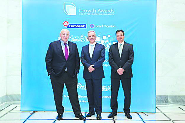 Eurobank και Grant Thornton βράβευσαν την επιχειρηματική αριστεία