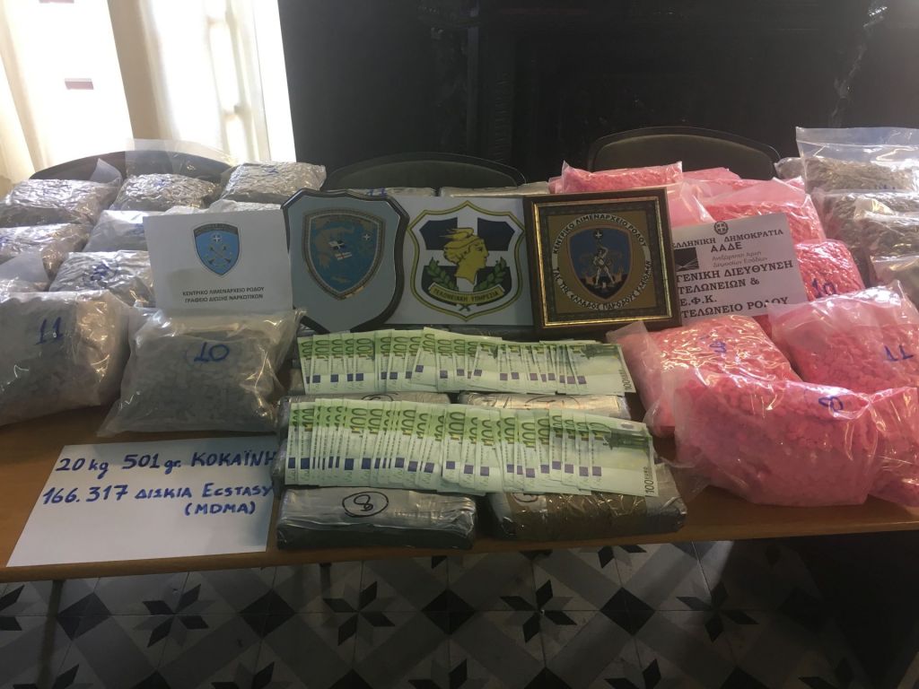 Η Μέση Ανατολή ο τελικός προορισμός των δυο αλλοδαπών με τα 20 κιλά κοκαΐνης