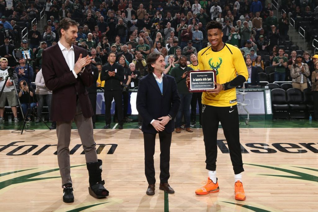 Ακόμα μια σπουδαία διάκριση για τον Γιάννη Αντετοκούνμπο