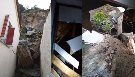 Ζημιές σε σπίτια και οδικό δίκτυο από κατολισθήσεις στο Πλωμάρι