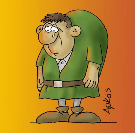 Ο Κουασιμόδος δια χειρός Αρκά θρηνεί για την Παναγία των Παρισίων