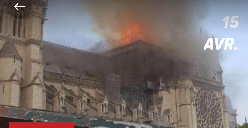 Συναγερμός στη Γαλλία – Στις φλόγες η Παναγία των Παρισίων