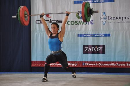 Πανελλήνιο Άρσης Βαρών : Δύο ρεκόρ η Καρδαρά