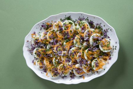 Εβραϊκή αβγοσαλάτα Θεσσαλονίκης