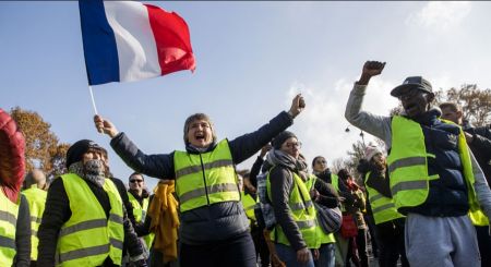 Κίτρινα Γιλέκα : «Χτύπησαν» στο Στρασβούργο – Διαδηλώσεων συνέχεια την Πρωτομαγιά