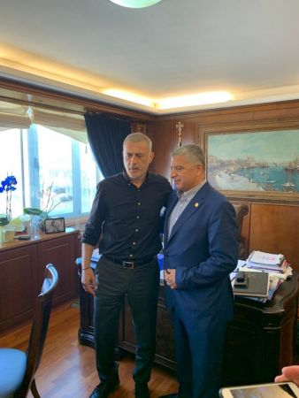 Συνάντηση Γ. Πατούλη – Γ. Μώραλη στον Πειραιά