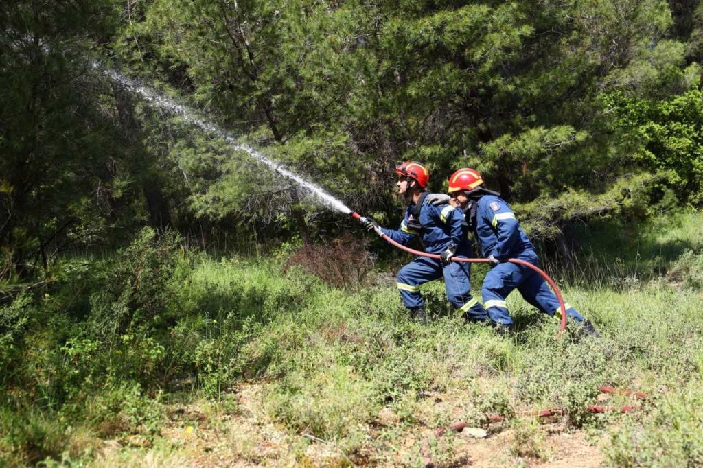 Άσκηση «Δια Πυρός 2019» στην Πάρνηθα