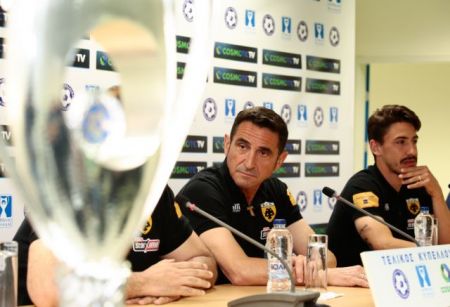 Χιμένεθ : «Οι παίκτες της ΑΕΚ θα είναι αυτοί που πρέπει στον τελικό»