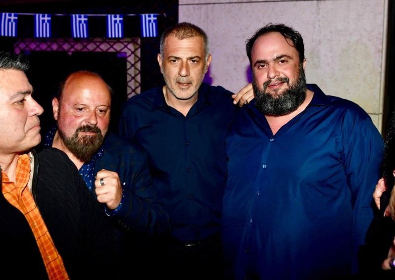 Ο Βαγγέλης Μαρινάκης στο Street Party στην Τρούμπα