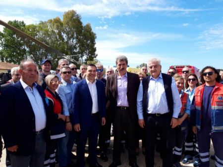 Ακτιο: Στα εγκαίνια της βάσης Αεροδιακομιδών ΕΚΑΒ ο Τσίπρας