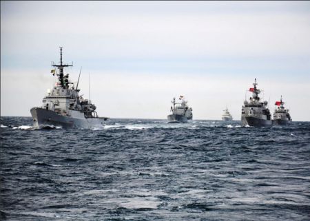 Άσκηση του τουρκικού πολεμικού ναυτικού ενώ οι εντάσεις αυξάνονται