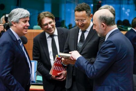 Centeno lauds Greek primary surplus, Scholz says ‘everyone will be careful in the end’